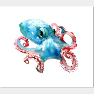 Octopus Posters and Art